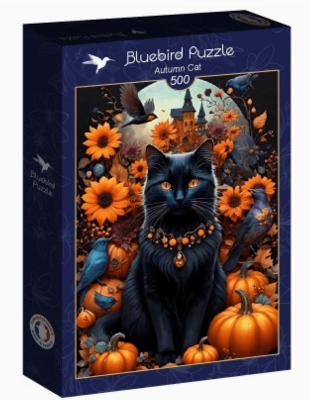 Bluebird Puzzle – Autumn Cat 500 brikker