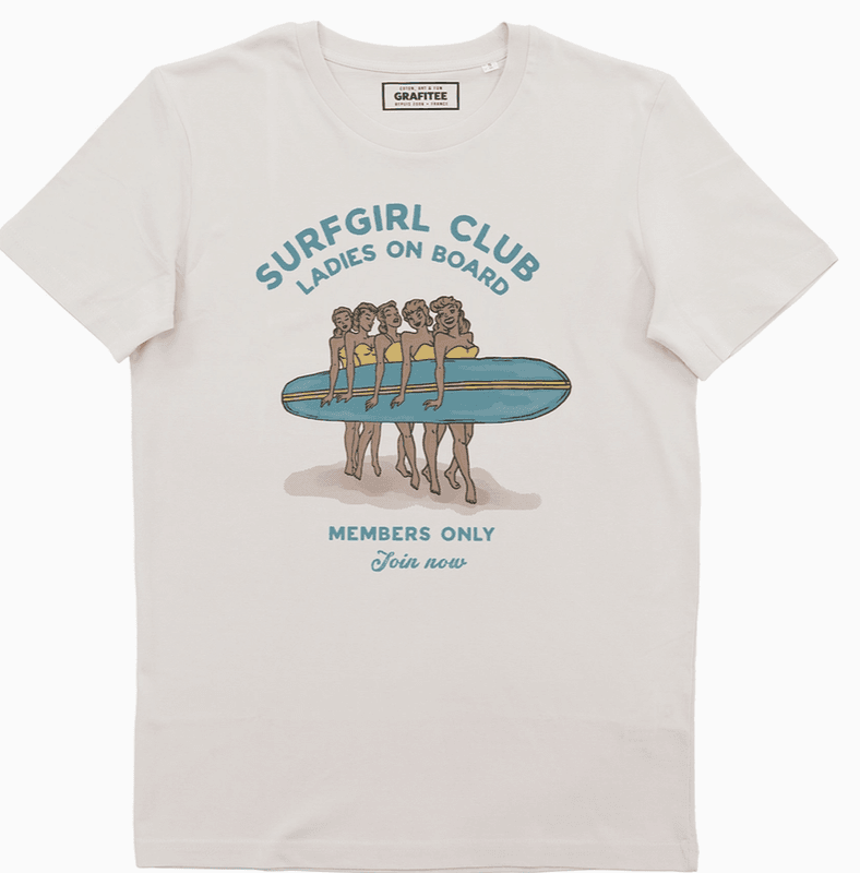 Surfgirl Club  Hvit
