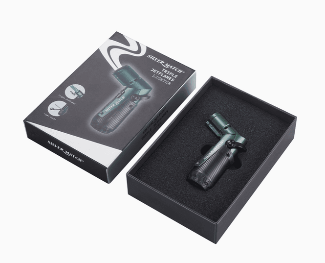 Hovedbilde Silver Match Triple Jet Flame Lighter